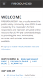 Mobile Screenshot of fireground360.com