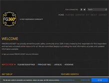 Tablet Screenshot of fireground360.com